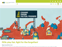 Tablet Screenshot of greens-efa.eu